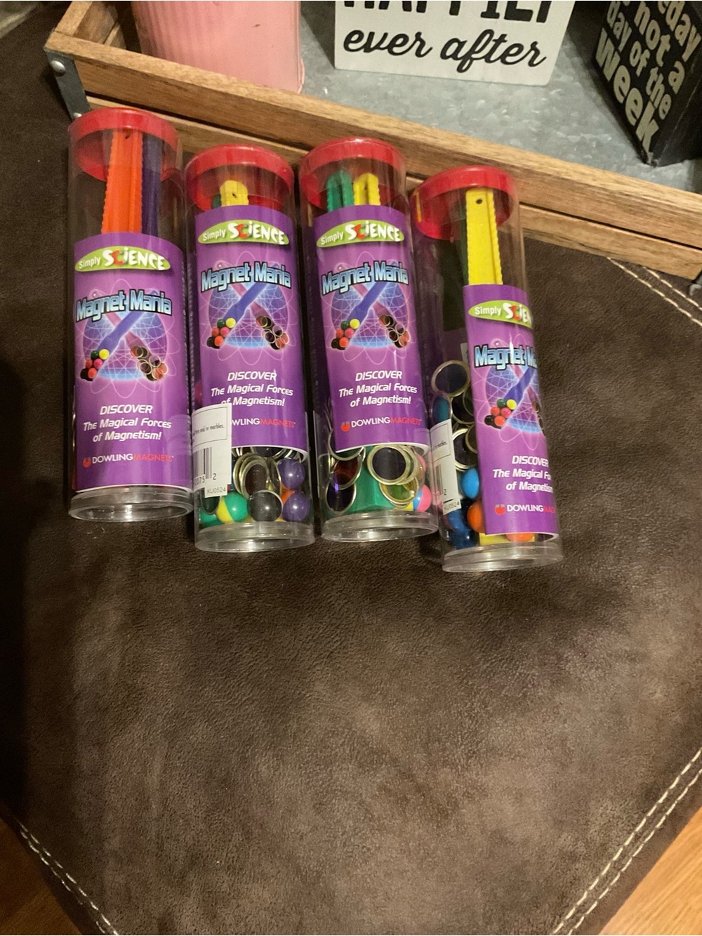 Lot of 4 Magnet Mania Kits by Simply Science